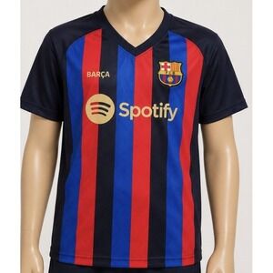 FC Barcelona Lewandowski 9 Soccer Jersey  Size 10 Kids